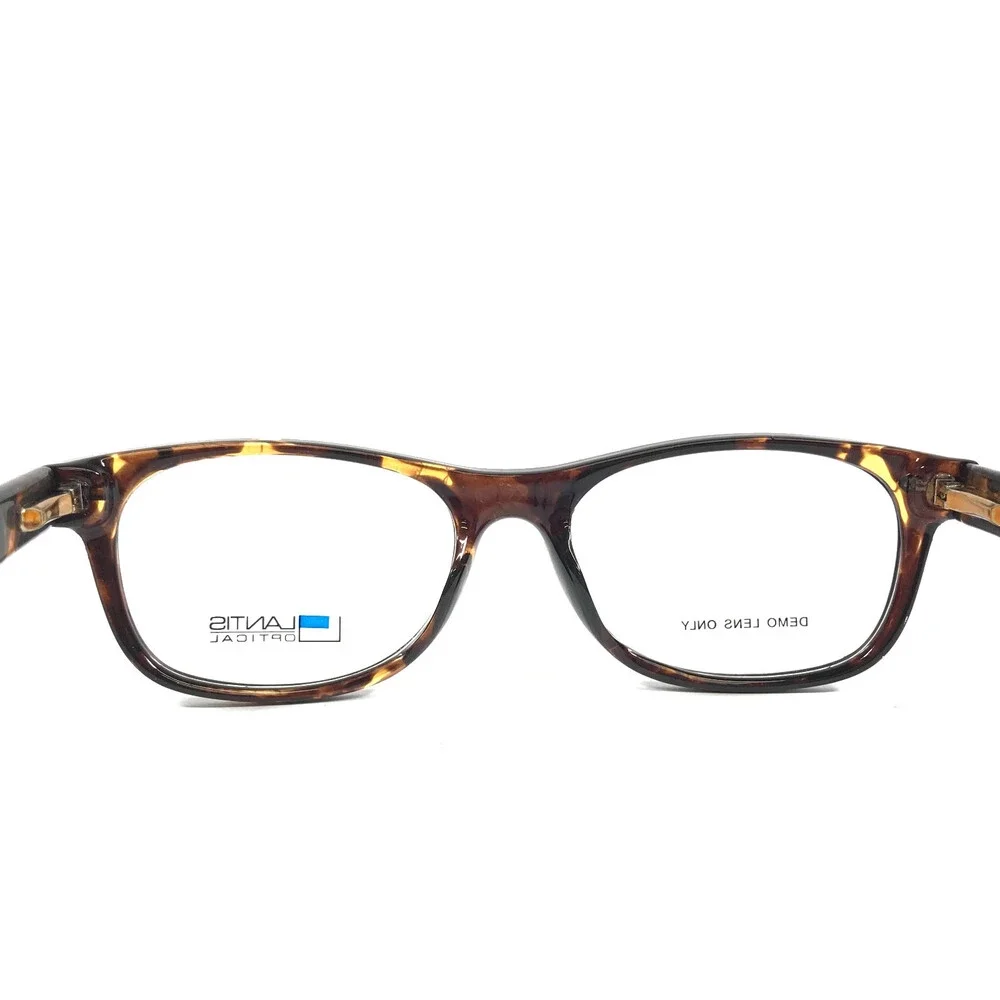 Lantis Optical Eyeglasses Frames L7017 TOR Tortoise Square Full Rim 52-17-145